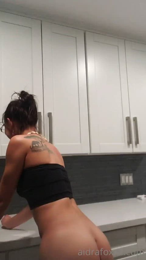 aidra fox bwc clothed intense kitchen passionate real couple slut standing doggy