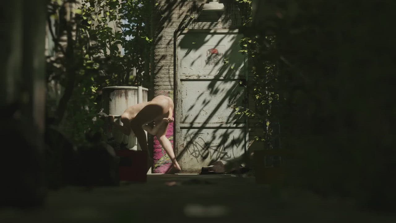 Animation Dildo Masturbating Outdoor Public Sex Toy gif
