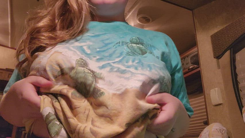nothing better than a titty drop after a long and HARD day ;)