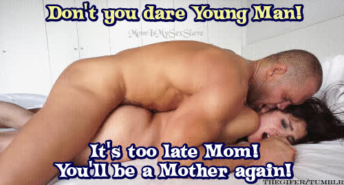 Breeding Family MILF Mom Rough Son Taboo gif