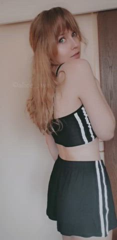Quick peek ;) Hope you like small perky boobs <3 [F, 18]