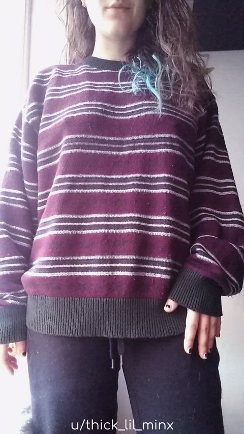 A very casual titty drop, hope you don't mind the comfy clothes.