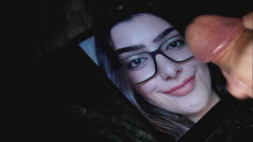 brazilian celebrity cumshot ejaculation glasses jerk off tribute gif