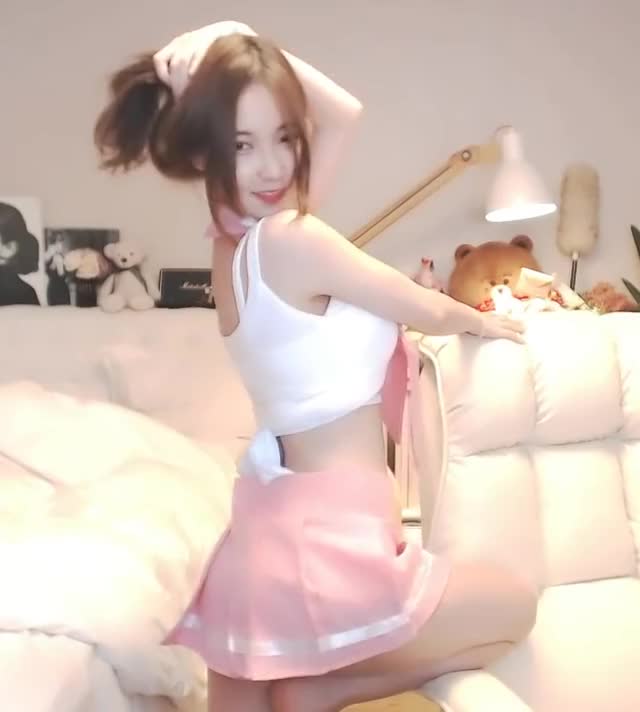 Lovely Pink Schoolgirl outfit