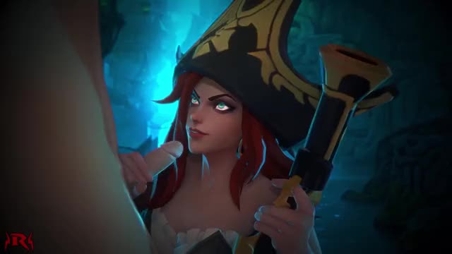 Miss Fortune Handjob