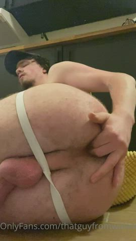 Asshole Hairy Ass Homemade Jockstrap OnlyFans
