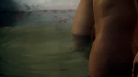 Anna Hutchison's hot naked plot in "Spartacus" S03E06 (2017)