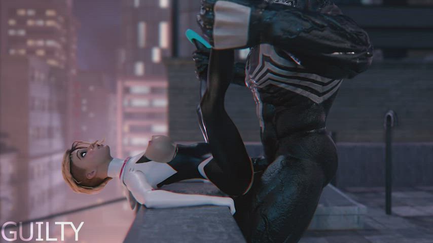 3D Animation Big Dick Gwen Missionary Rule34 Tiny gif