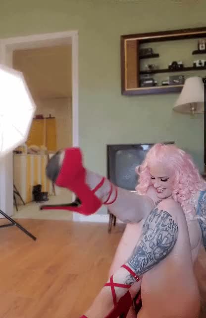 Tattoos and high heels