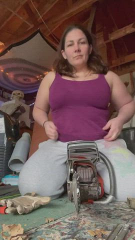 Help me in the garage?