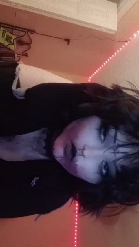 alt alternative amateur cosplay egirl emo goth natural tits tease tits alt-girls