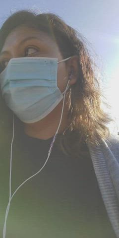 Flashing my DDs on my way to the store