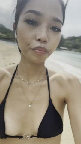 asian bikini glasses nipples petite gif