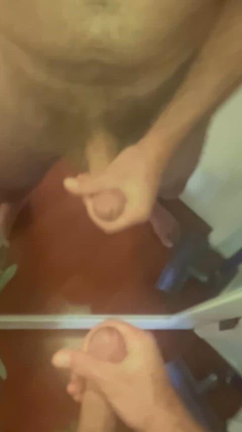 cum male masturbation masturbating slow motion gif