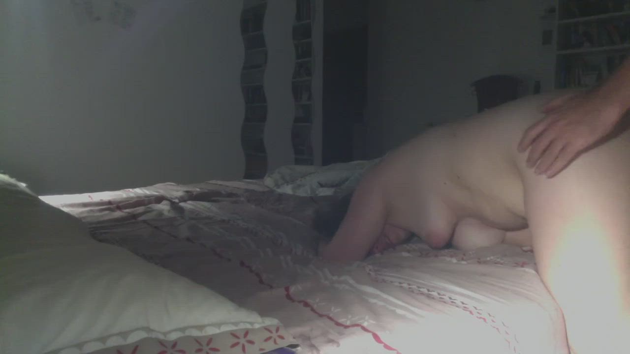 Anal Bouncing Tits Real Couple gif