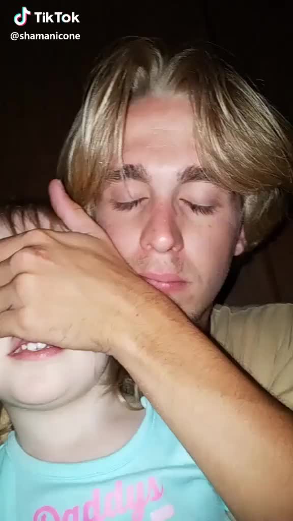 Daddy Daughter eye challenge #eyewars