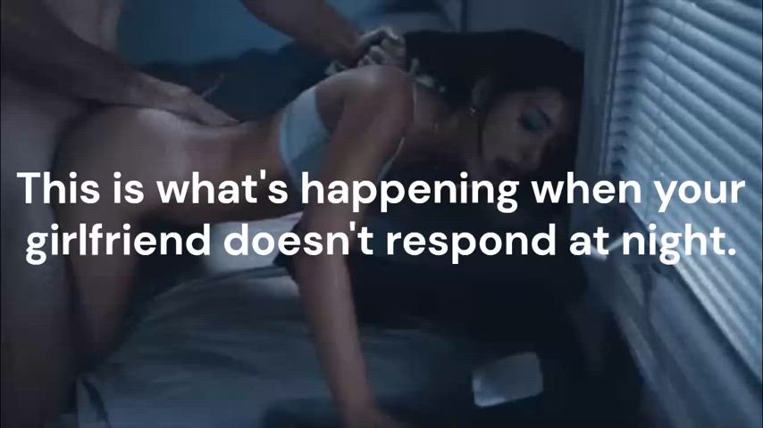 caption cheat cheating cuckold doggystyle gif