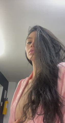 I wish my ass was bouncing on your huge cock right now