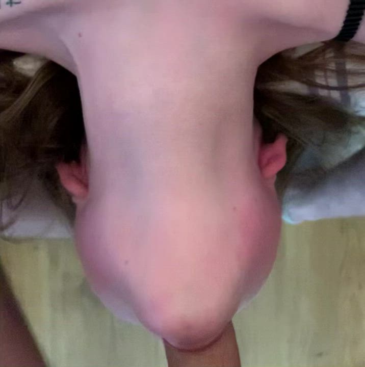 Amateur Face Fuck Throat Fuck gif