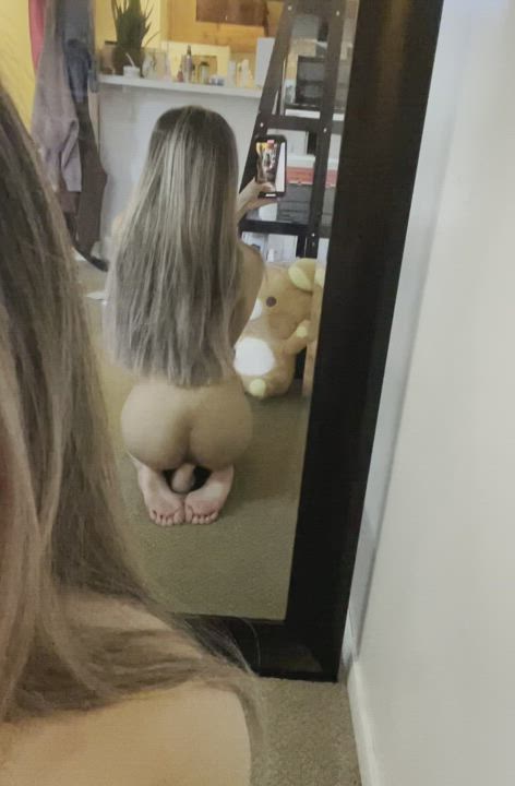 Asian, Dildo, Riding