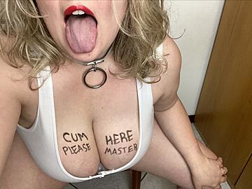 I was born to worship the cum from every man.