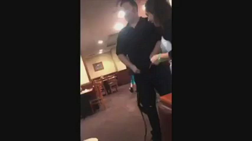 Blowjob Public Stranger Sucking gif