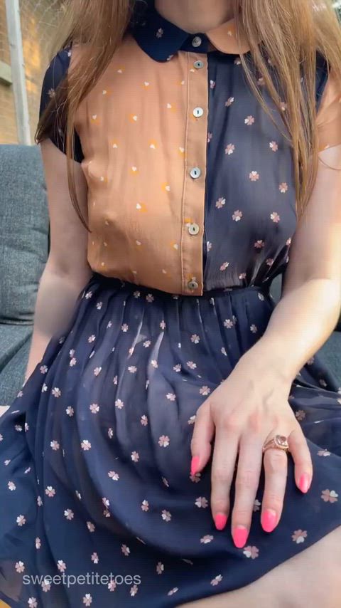 amateur dress fat pussy flashing pussy seducing sexy gif