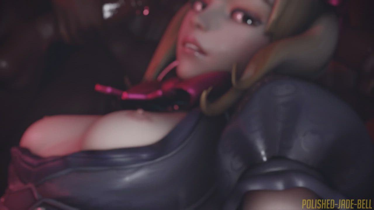 Dva black cat (Polished Jade Bell) [overwatch]