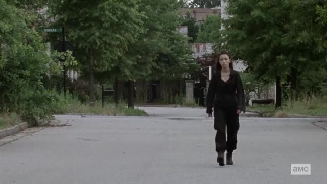 Christian Serratos Casual Jiggles in The Walking dead
