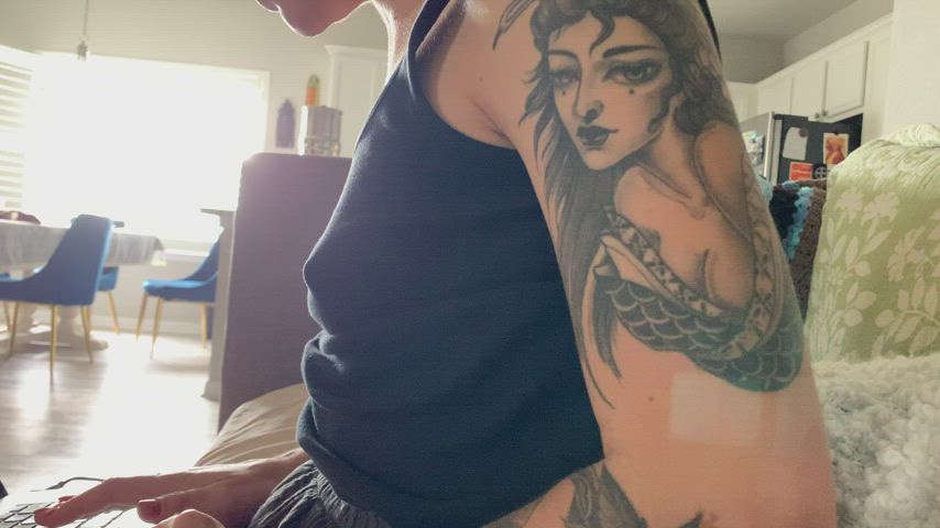 I think my boobs are too small, but my bf thinks they’re still perfect to play