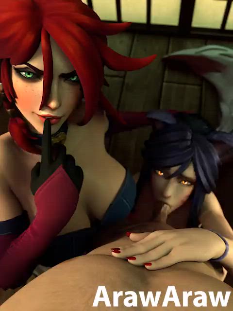 Miss Fortune & Ahri (Arawaraw) [League of Legends]