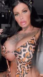Big Tits Lips Tattoo gif