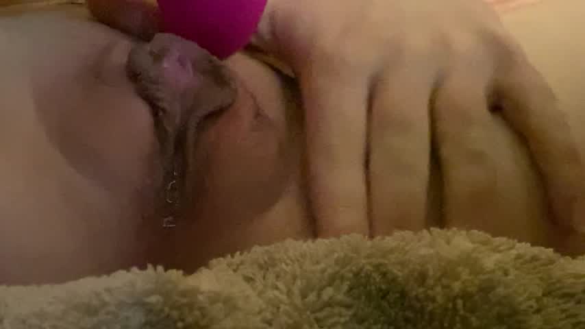 Girl edges and tries to hold back from cumming, but she eventually goes over and