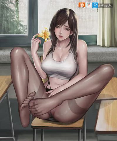3D Animation Feet gif