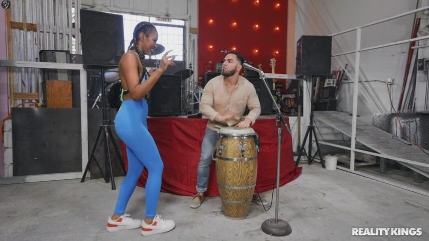 african cumshot ebony facial hardcore pornstar gif