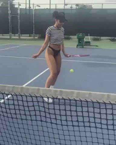 outdoor sport thong twerking gif