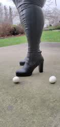 Look at your ebony goddess, crushing your balls that you have no use for anyway.