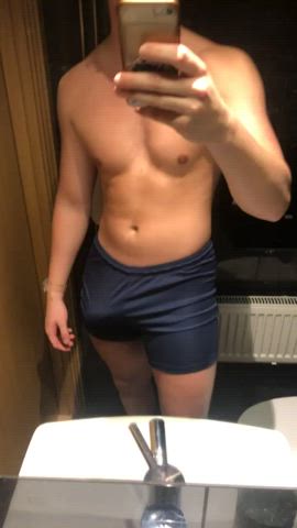 I need someone to follow me into the public bathroom 😩