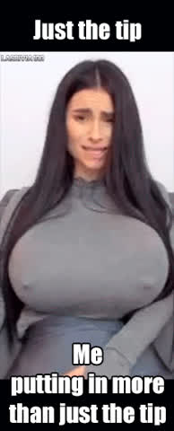 Caption Funny Porn Huge Tits Orgasm gif