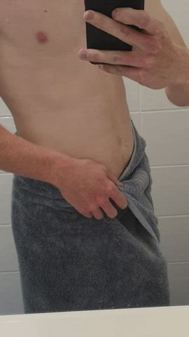Fresh out of the shower