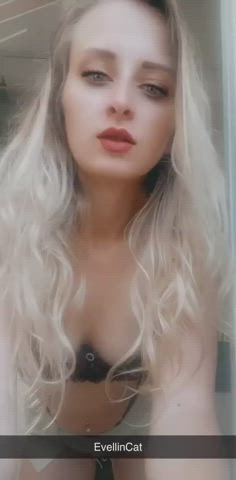 Blonde Dancing Swimsuit gif