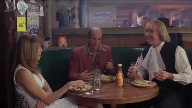 Vanessa Angel - Kingpin (1996) - in tight white dress (3/4) - at bar