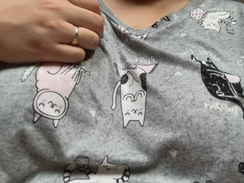 Amateur Boobs Natural Tits Wife gif