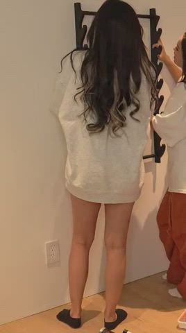 asian cute legs gif