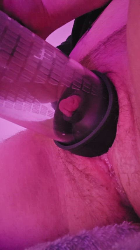 big clit clit clit pump ftm penis pump pussy lips solo trans wet pussy pumped pussy