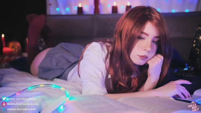 Cosplay Doggystyle Redhead gif