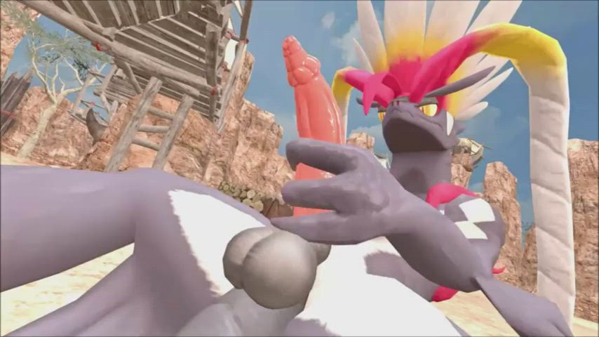 3d animation big dick cum jerk off masturbating nsfw nude sfm gif