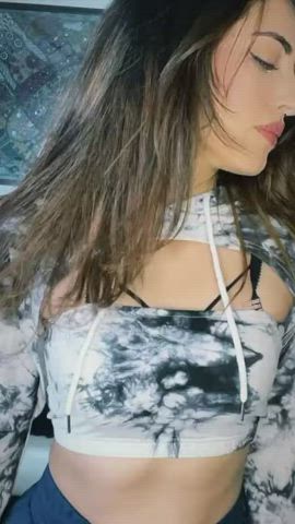 Indian Model TikTok gif