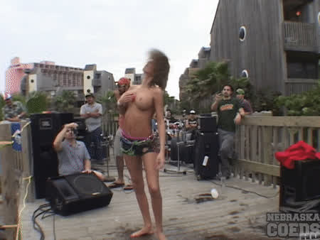 boobs contest fake boobs fake tits huge tits spring break tits topless gif