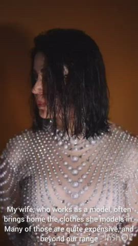 bull cuckold hotwife gif